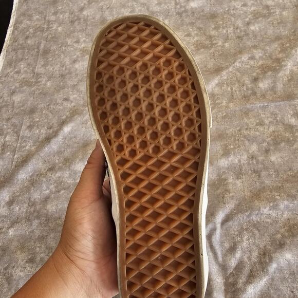 Vans Black Floral Slip-On Shoes Size 7 Women / 5.5 Mens - Picture 5 of 5